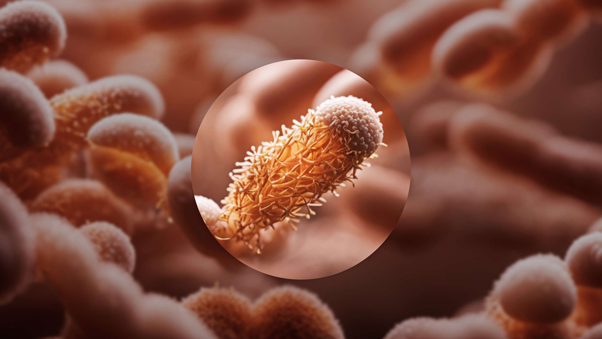 zoomed image of bacteria